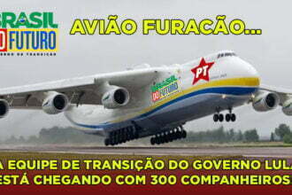 Avião Furacão da Equipe de Transição do Lula.