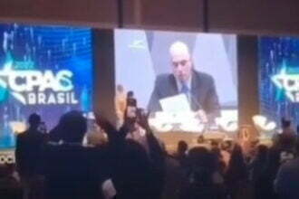 Alexandre de Moraes é vaiado durante o evento 'Brazil Conference' em Nova York