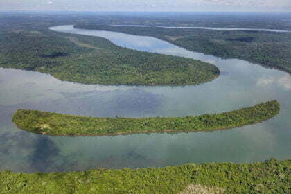 Capanema - Ilha do Sol - Parque Nacional Iguaçu Foto: José Fernando Ogura/AEN