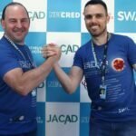 Leandro Scalabrin, CEO da SWA, e Rafael Pagani, sócio do grupo
