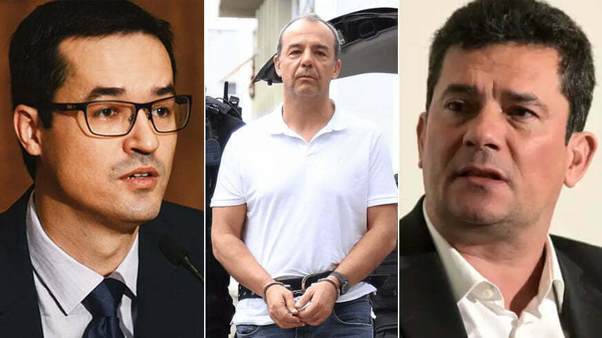 Deltan Dallagnol, Sérgio Cabral e Sergio Moro