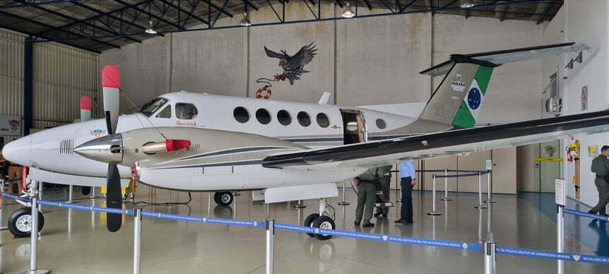 aeronave Falcão 11, modelo King Air B200