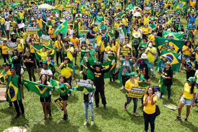 Patriotas fazem manifestação na Esplanada dos Ministérios em Brasília 7 Esplanada dos Ministérios em Brasília