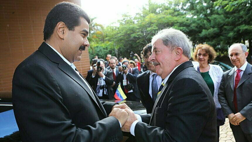 Lula e Nicolás Maduro