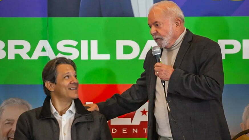 Fernando Haddad e Lula