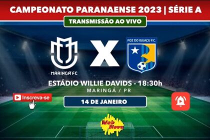 Maringá FC X Foz do Iguaçu FC - Paranaense 1XBET 2023