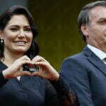 Michelle e Bolsonaro
