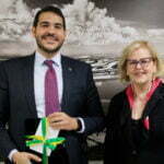 Presidente do Supremo Tribunal Federal (STF), ministra Rosa Weber e o ministro da Advocacia-Geral da União (AGU), Jorge Messias