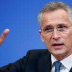 Secretário-geral da aliança militar ocidental Organização do Tratado do Atlântico Norte (Otan), Jens Stoltenberg,