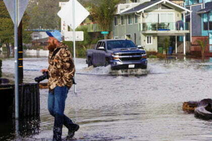 Tempestade, Califórnia, USA