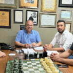 Ricardo Barros, recebe Delegado Jacovós, Soldado Adriano José e Paulo Rogério Do Carmo