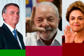 Bolsonaro, Lula e Dilma