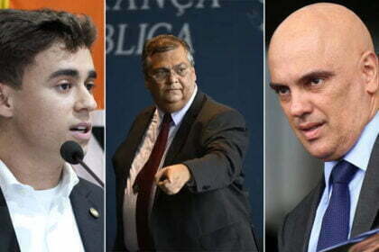 Nikolas Ferreira, Flávio Dino e Alexandre de Moraes