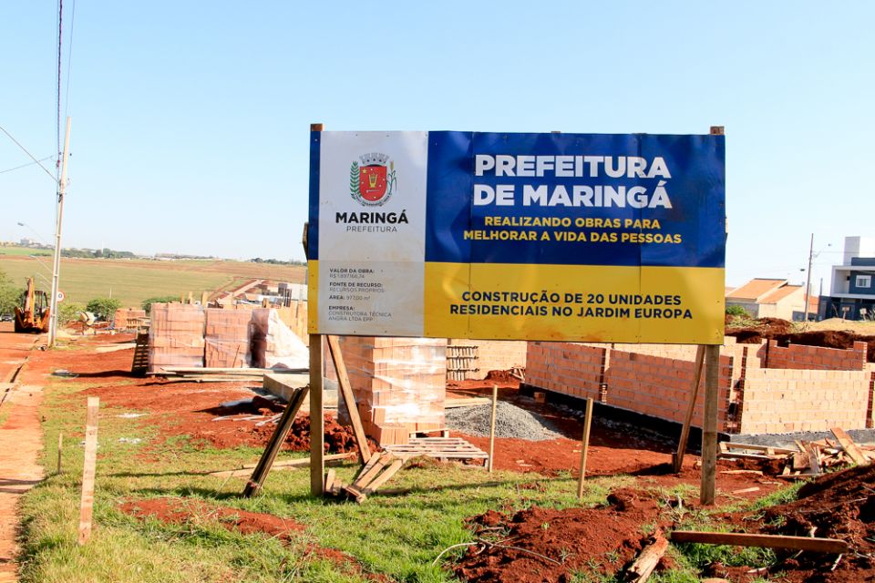 Obras em Maringá em 2023