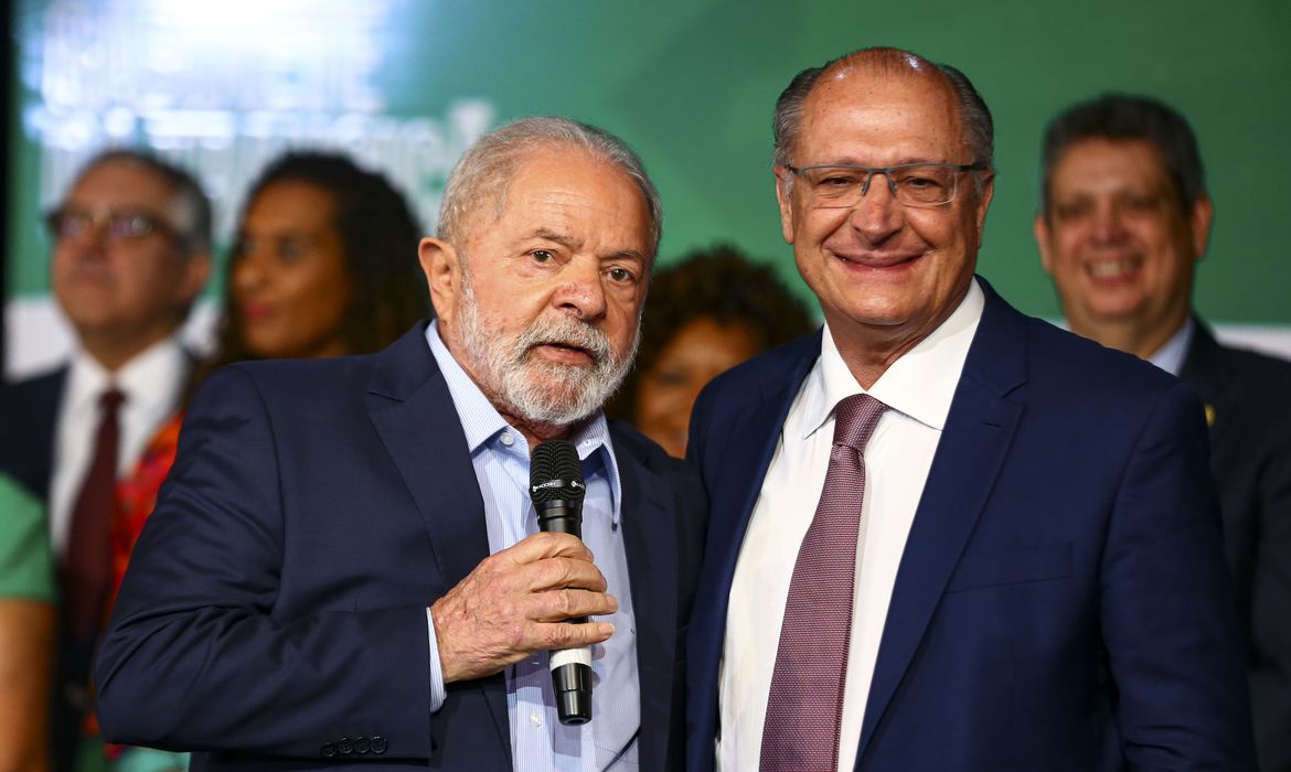 Lula e Alckmin