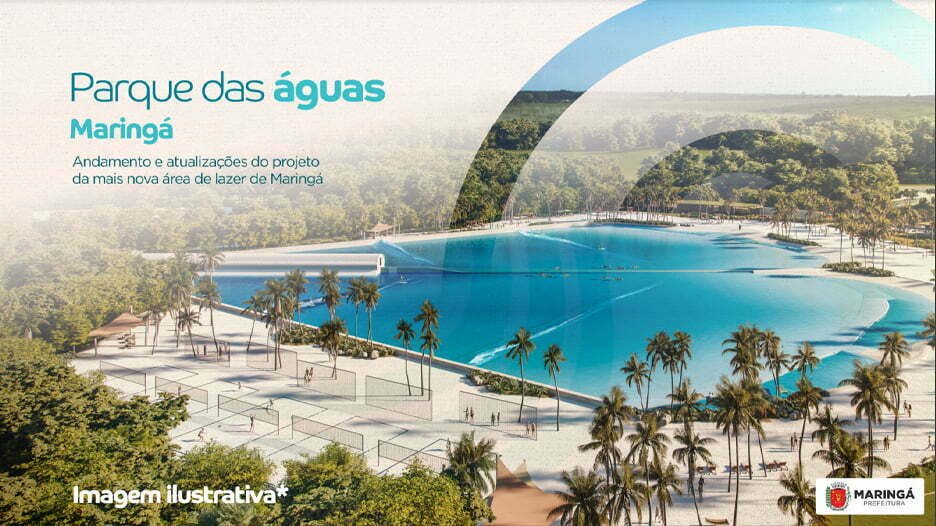 Prainha de Maringá: Ulisses Maia anuncia início das obras para setembro 7 Parque das Águas