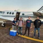 Aeronave do Estado agiliza transplante de rins em Maringá com captação rápida em Ponta Porã Foto: Casa Militar