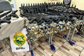 Polícia Militar apreensão de armas de fogo