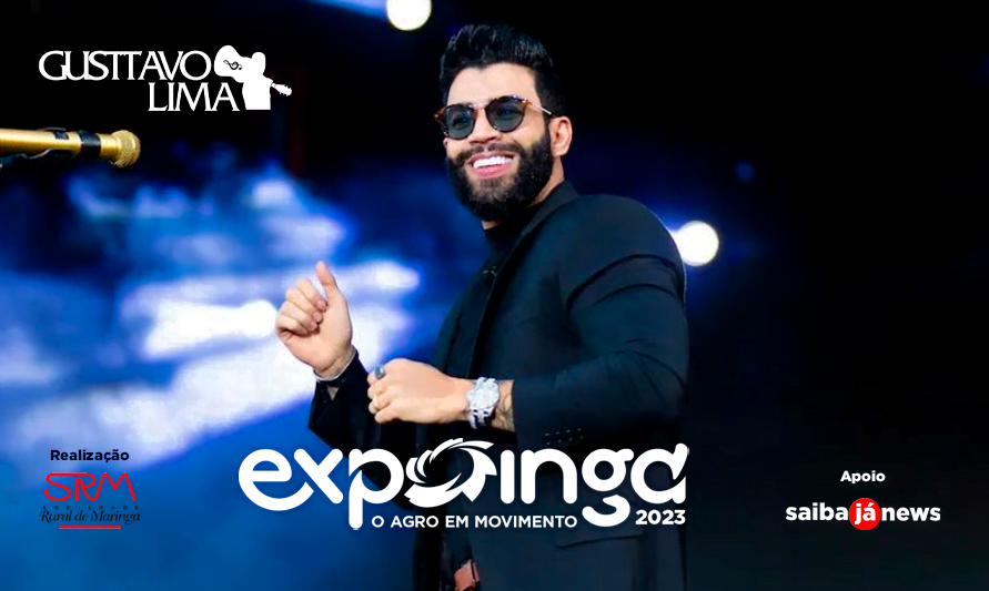 Gustavo Lima na Expoinga 2023 por SRM