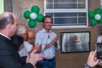 Cerimônia marca o descerramento da placa da UBS Iguatemi em homenagem ao Padre Thelmo Ricardo Favoretto