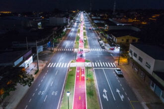 Maringa iluminada com LED | Saiba Já News