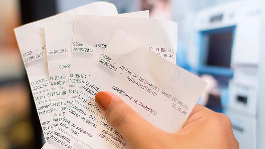 Extrato bancario conta inativa