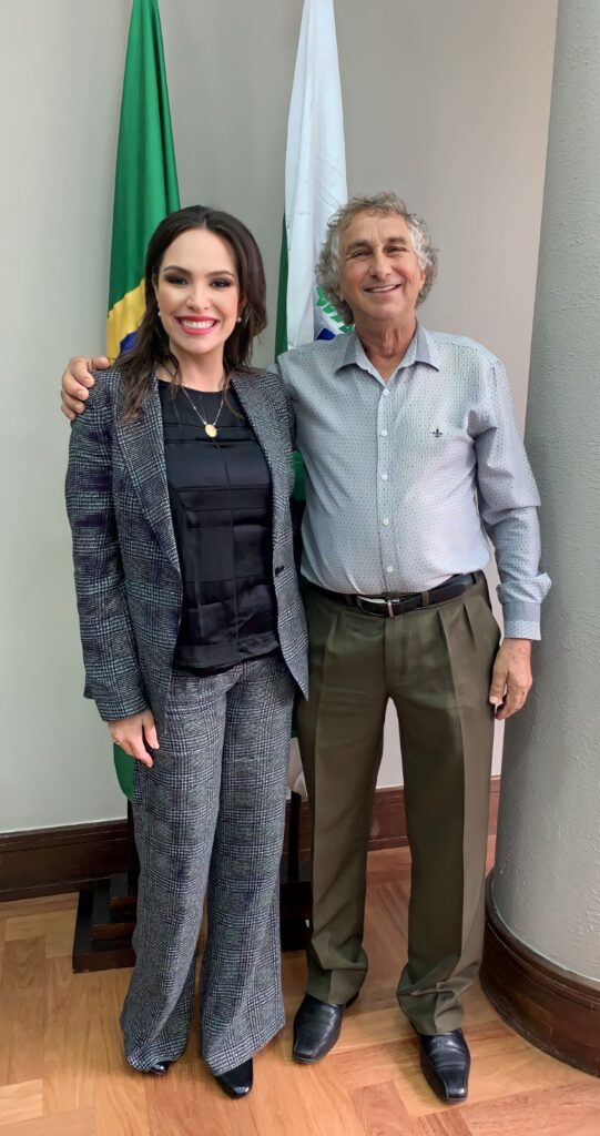 Deputada Maria Victoria e Walter Volpato, prefeito de Sarandi PR