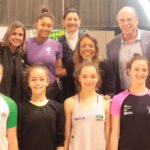 Filha de Pele visita complexo esportivo do Governo do Estado em Curitiba