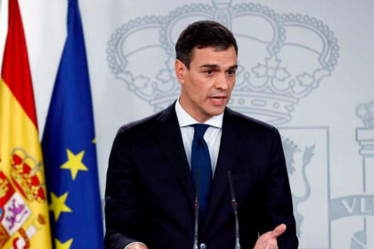 Primeiro ministro da Espanha Pedro Sanchez