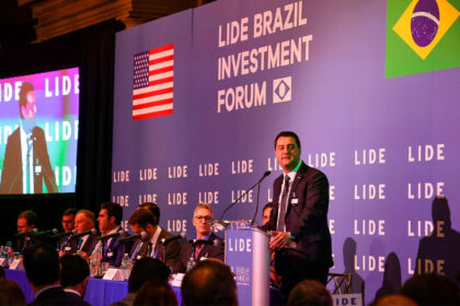Ratinho Junior no Lide Brazil Forum Investment