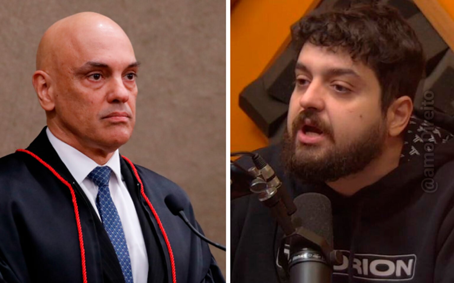 Alexande de Moraes verus Monark