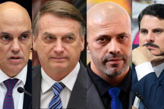 Alexandre de Moares Jair Bolsonaro Daniel Silveira e Marcos do Val | Saiba Já News