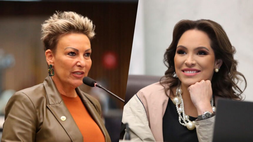 Deputadas Cloara Pinheiro PSD e Maria Victoria PP