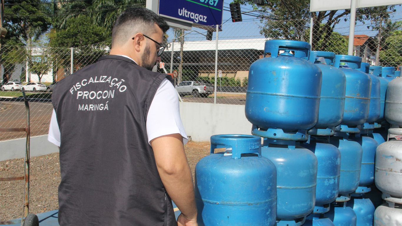 Pesquisa do Procon indica diferença de até 41% no preço do gás de cozinha