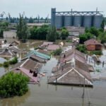 Ucrania Kerson esta em estado de emergencia apos rompimento de barragem