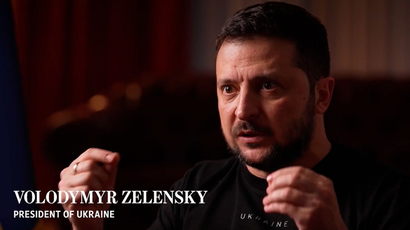 Volodymyr Zelensky president of Ukraine