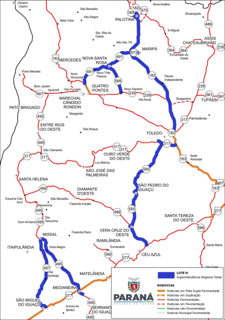 lote h oeste mapa | Saiba Já News