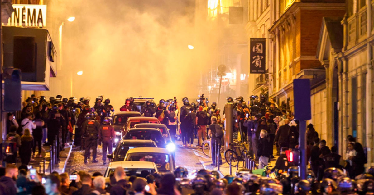 Protestos na França