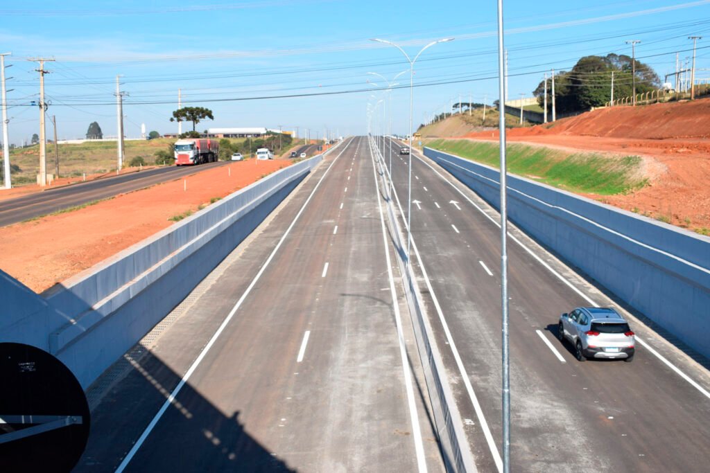 Tráfego já está liberado nas pistas principais da obra de duplicação da BR-277 em Guarapuava 2 liberacao br 277 10 scaled 1