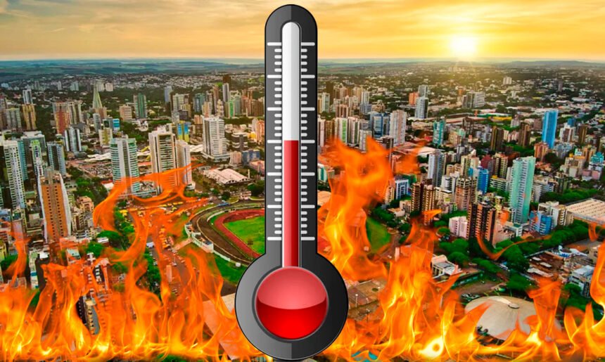 Calor em Maringá chega a 33°graus nesta quarta, 23