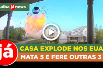 Casa explode nos Estados Unidos