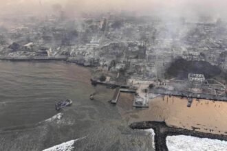 mortos em incêndios no Havaí
