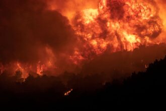 Incêndios florestais na Grécia