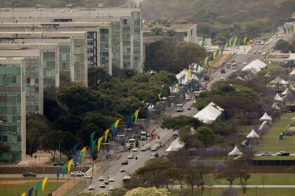 Desfile Cívico de 7 de Setembro em comemoração ao Dia da Independência do Brasil, direto de Brasília