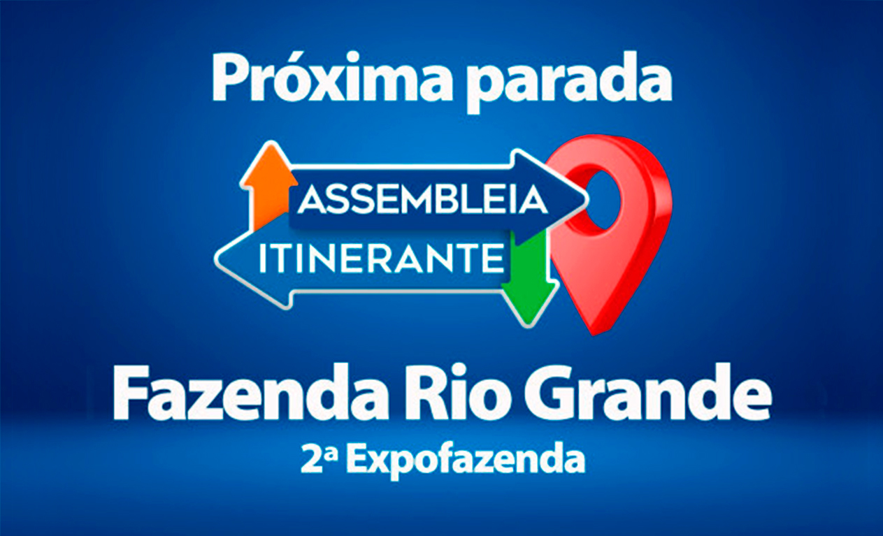 Assembleia Itinerante Promove sessão especial em Fazenda Rio Grande durante a 2ª ExpoFazenda. Créditos: Arte: Vinícius Leme