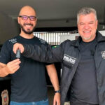 Delegado Jacovós entrega viaturas ao DENARC de Maringá