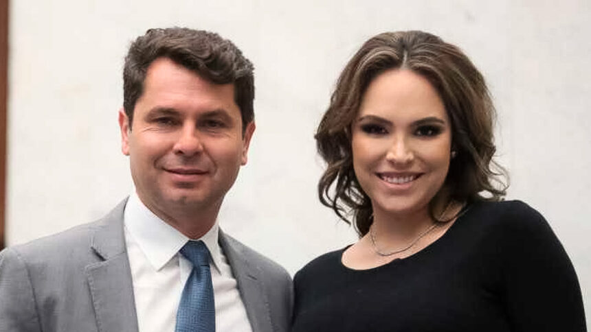 Deputados Estaduais Alexandre Curi (PSD) e Maria Victoria (PP)