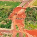 A ponte será construída sobre o Ribeirão Pinguim e ligará as avenidas Mário José de Faria Ferraz, em Maringá, e a Nova São Paulo, em Sarandi.