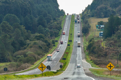 Piraí do Sul, 31 de agosto de 2023 - PR 151, entre Ponta Grossa e Sengés, no trecho em Piraí do Sul.