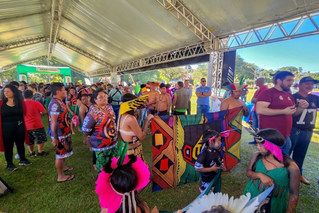 Maringá recebe sete aldeias para os Jogos Indígenas deste final de semana 2 abertura dos jogos da natureza e mostra dos jogos indigenas 45 1